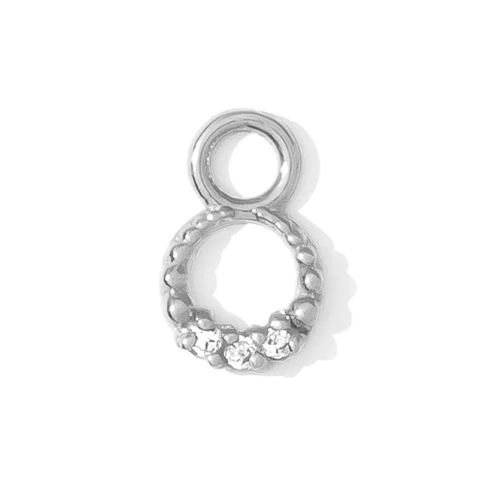 "Athena" Charm in Gold with Gemstones - Image 4