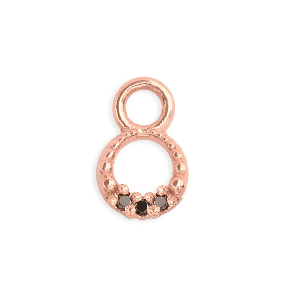 "Athena" Charm in Gold with Gemstones - Image 8