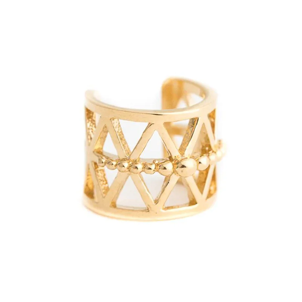 Beaded Triangle EAR CUFF (non piercing) - Image 3