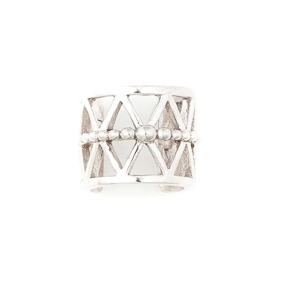 Beaded Triangle EAR CUFF (non piercing) - Image 4