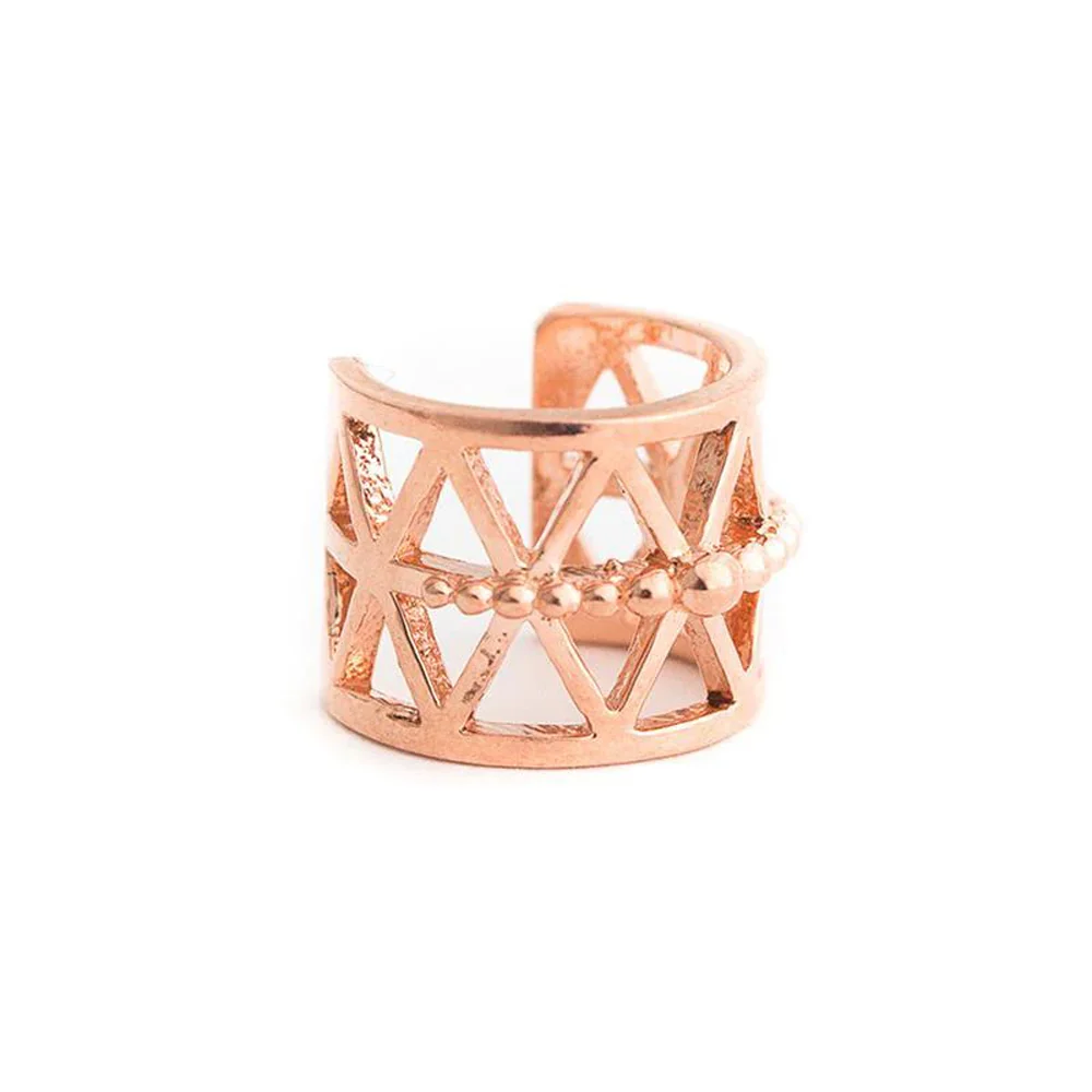 Beaded Triangle EAR CUFF (non piercing) - Image 5