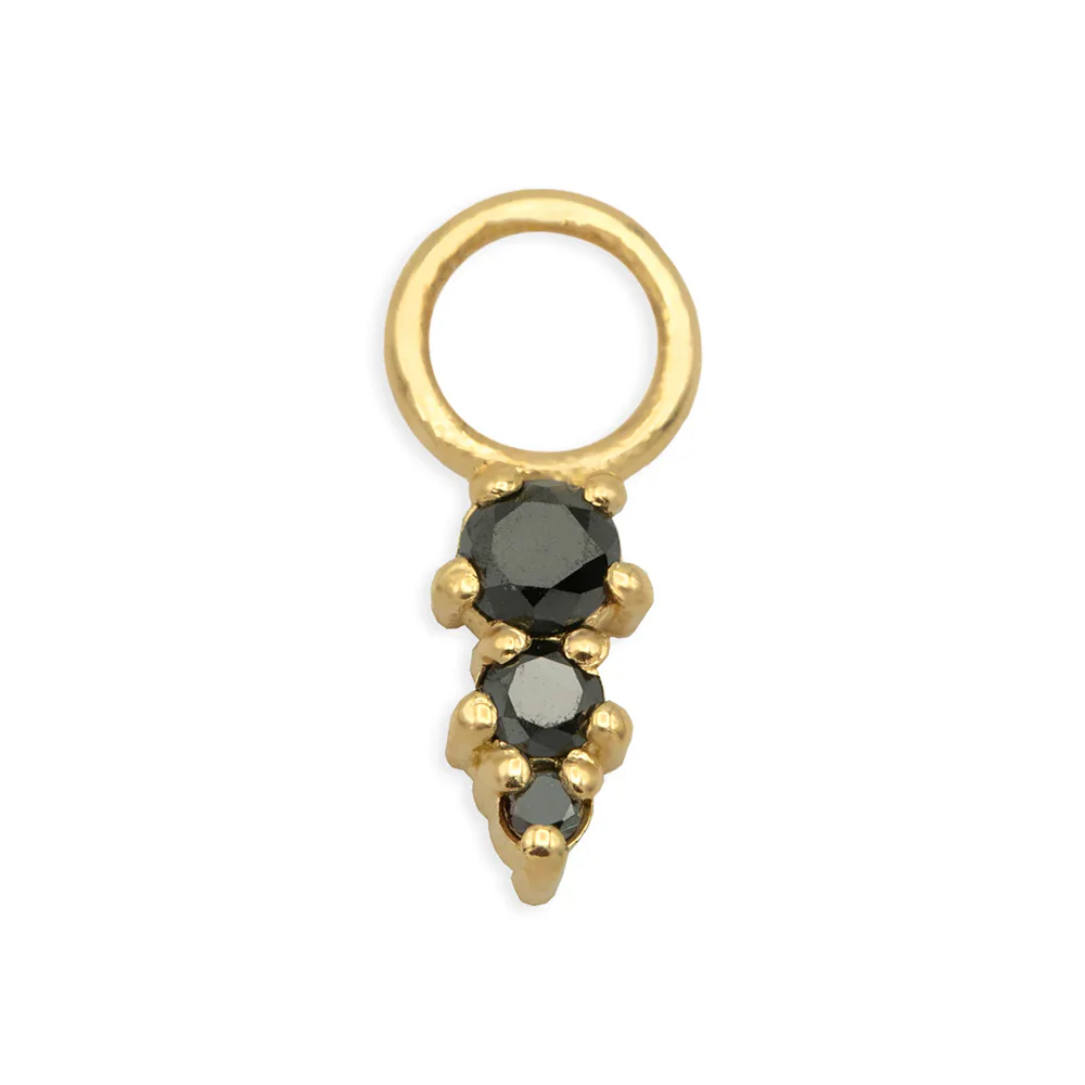 "Fey" Charm in Gold with Gemstones - Image 6