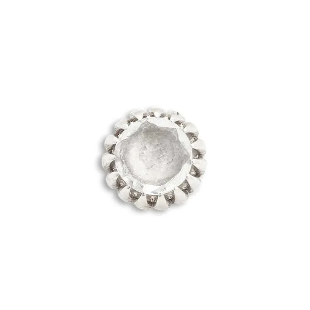 threadless: "Adore" Pin in Gold with Gemstone - Image 8