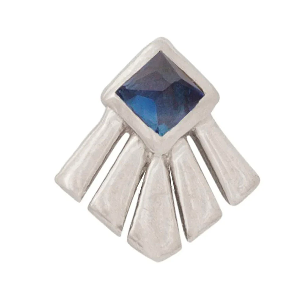threadless: "Aurora" Pin in Gold with Gemstone - Image 10