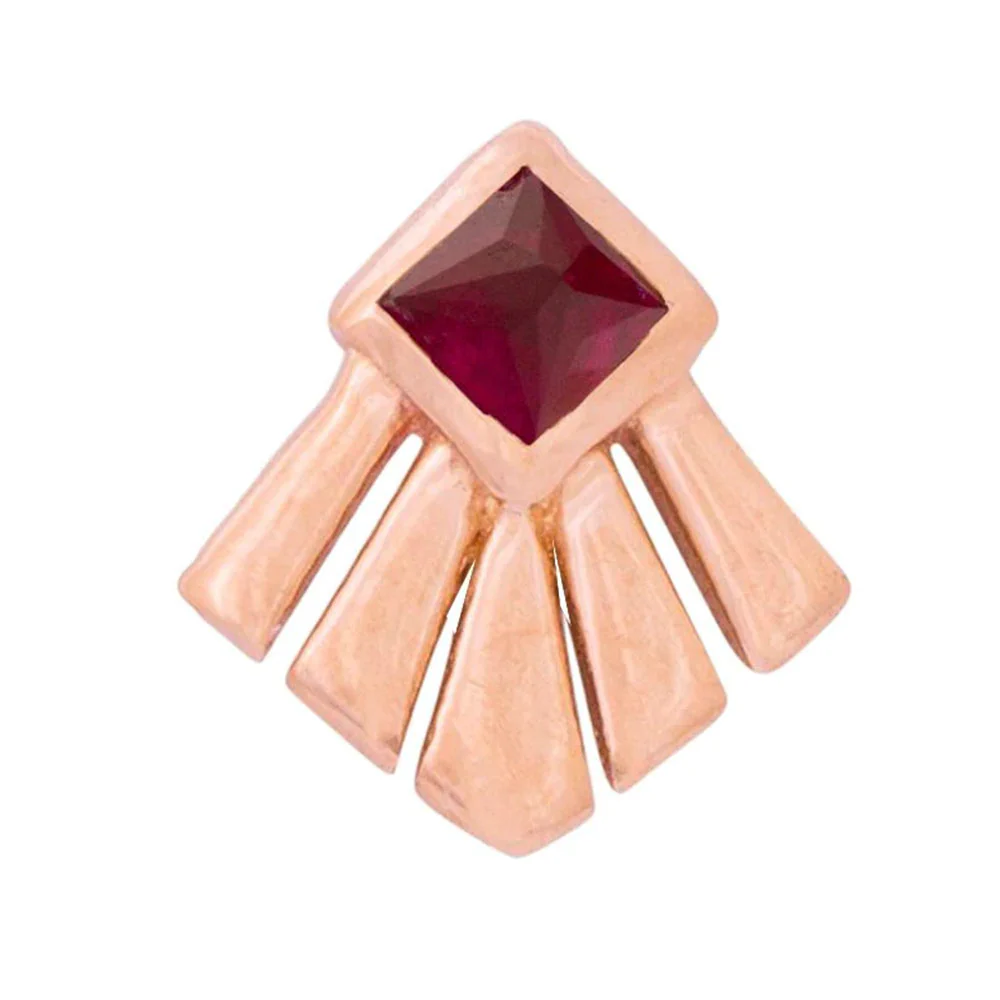 threadless: "Aurora" Pin in Gold with Gemstone - Image 16