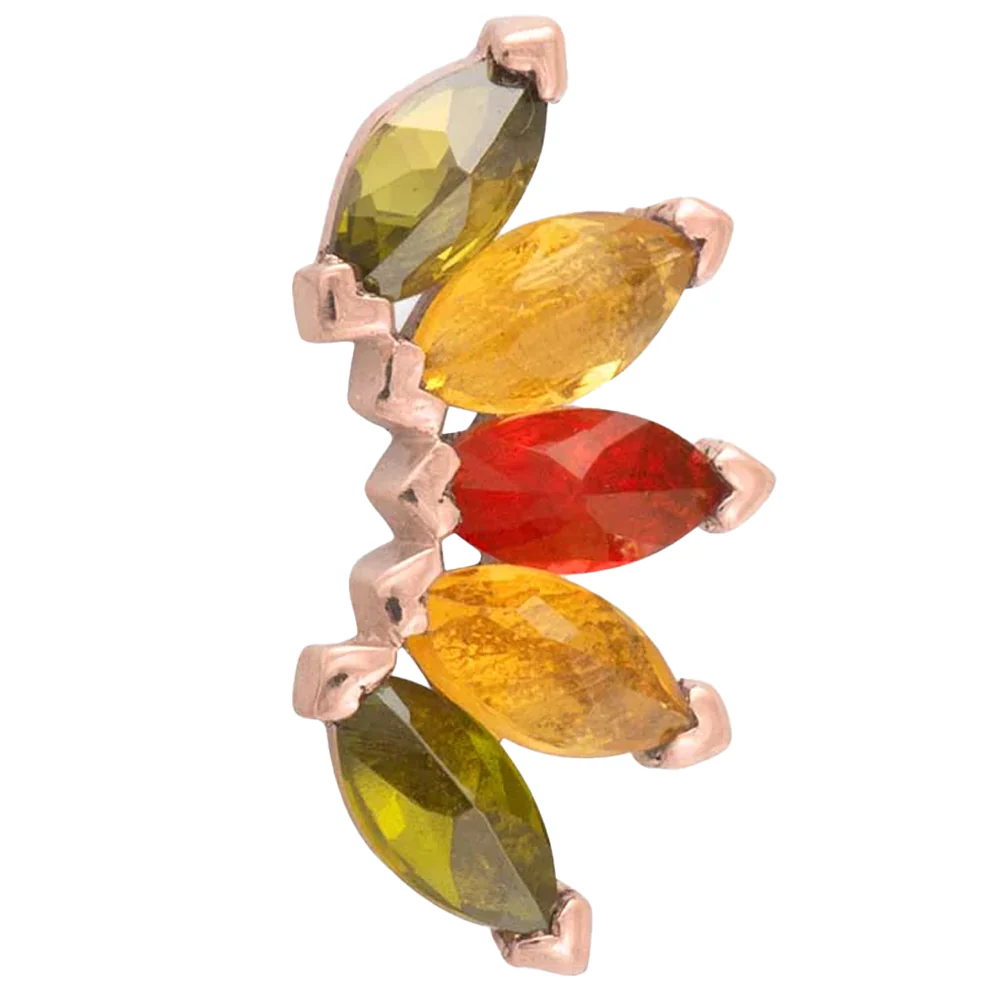 threadless: "Bella" Pin in Gold - 'Natural Mystic' Collection - Image 5