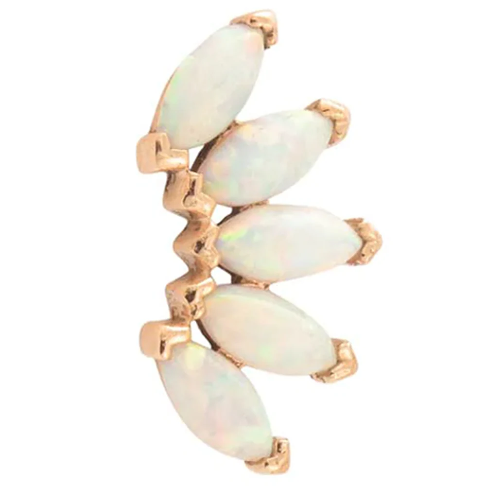 threadless: "Bella" Pin in Gold with Gemstones - Image 10