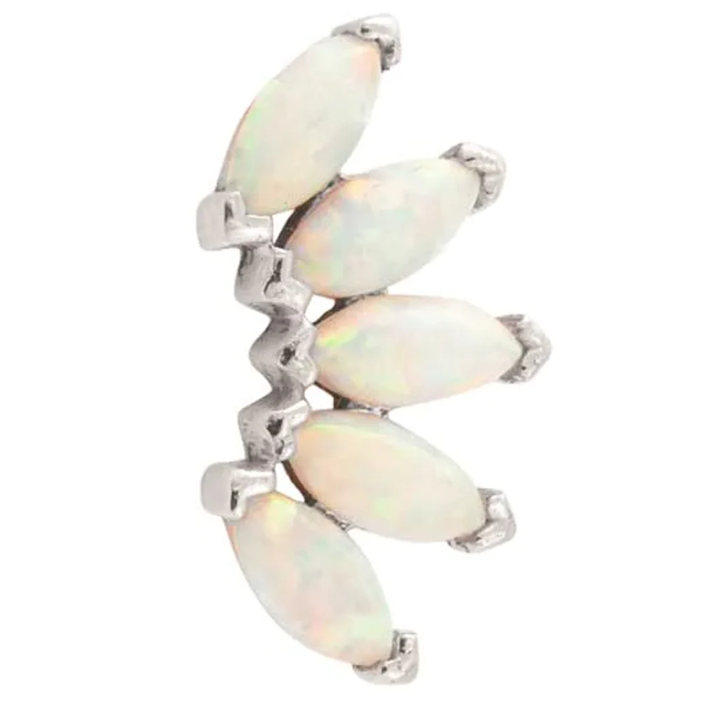 threadless: "Bella" Pin in Gold with Gemstones - Image 9