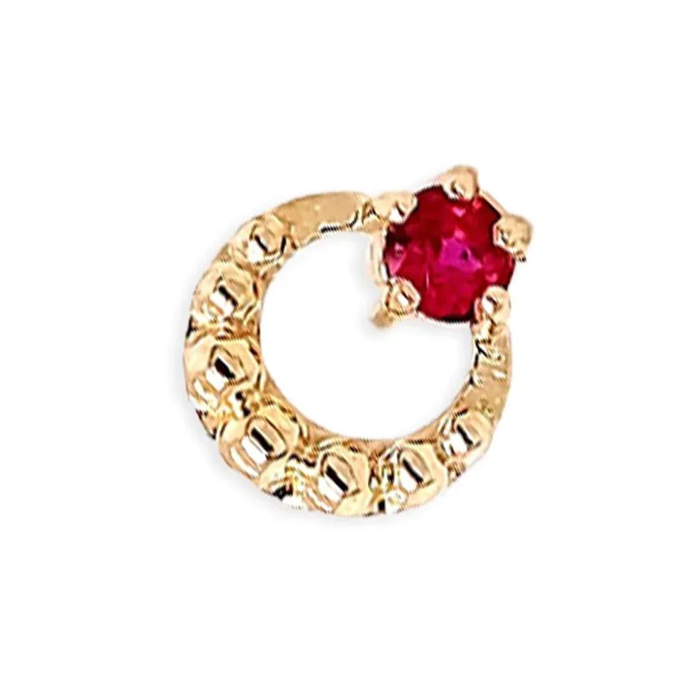 threadless: Bewitch Pin in Gold with Gemstone - Image 10