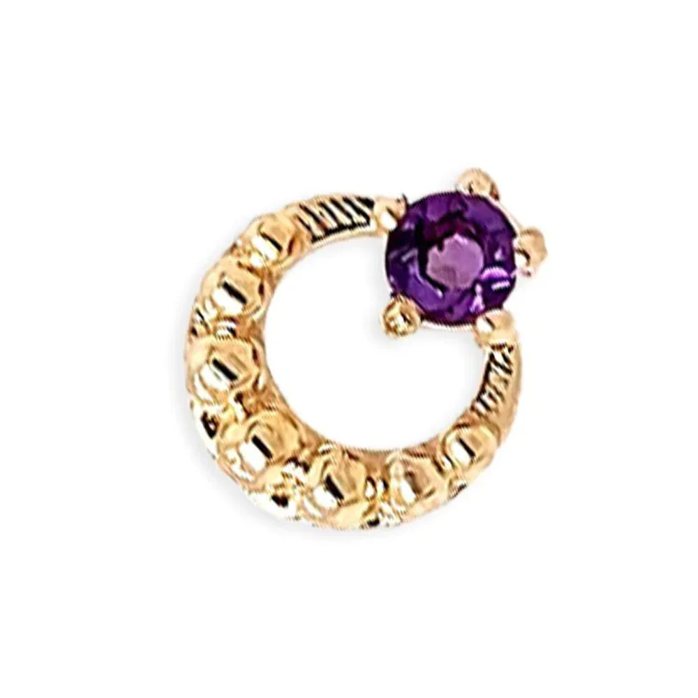 threadless: Bewitch Pin in Gold with Gemstone - Image 12