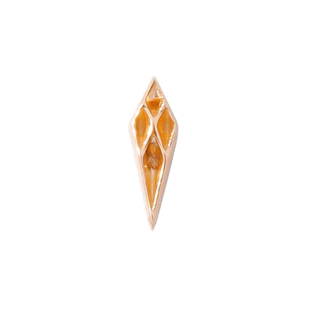 threadless: "Empire" Pin in Gold - Image 4