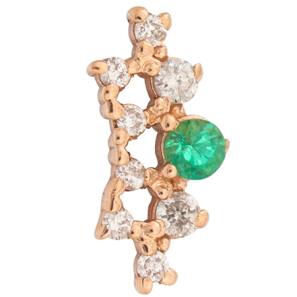 threadless: Empress Pin in Gold with Gemstones - Image 36