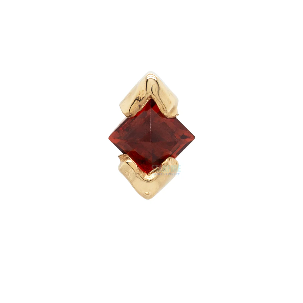threadless: Eve Pin in Gold with Gemstone - Image 10