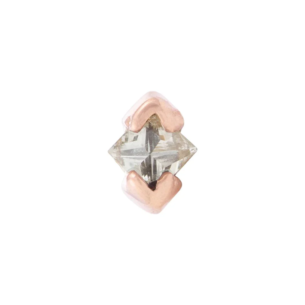 threadless: Eve Pin in Gold with Gemstone - Image 5