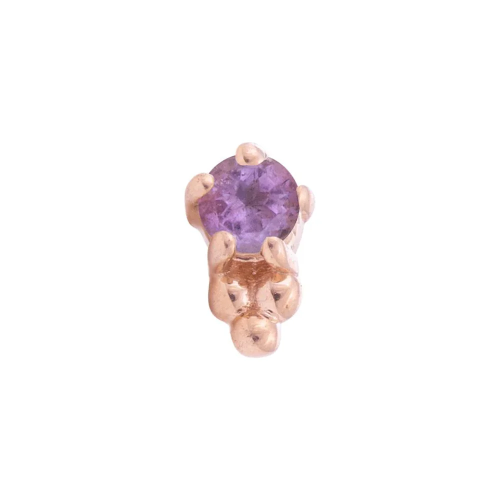 threadless: "Figment" Pin in Gold with Gemstone - Image 11