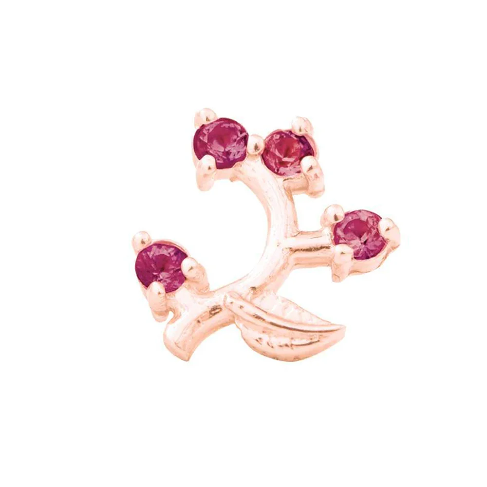 threadless: Frond Pin in Gold with Gemstones - Image 14