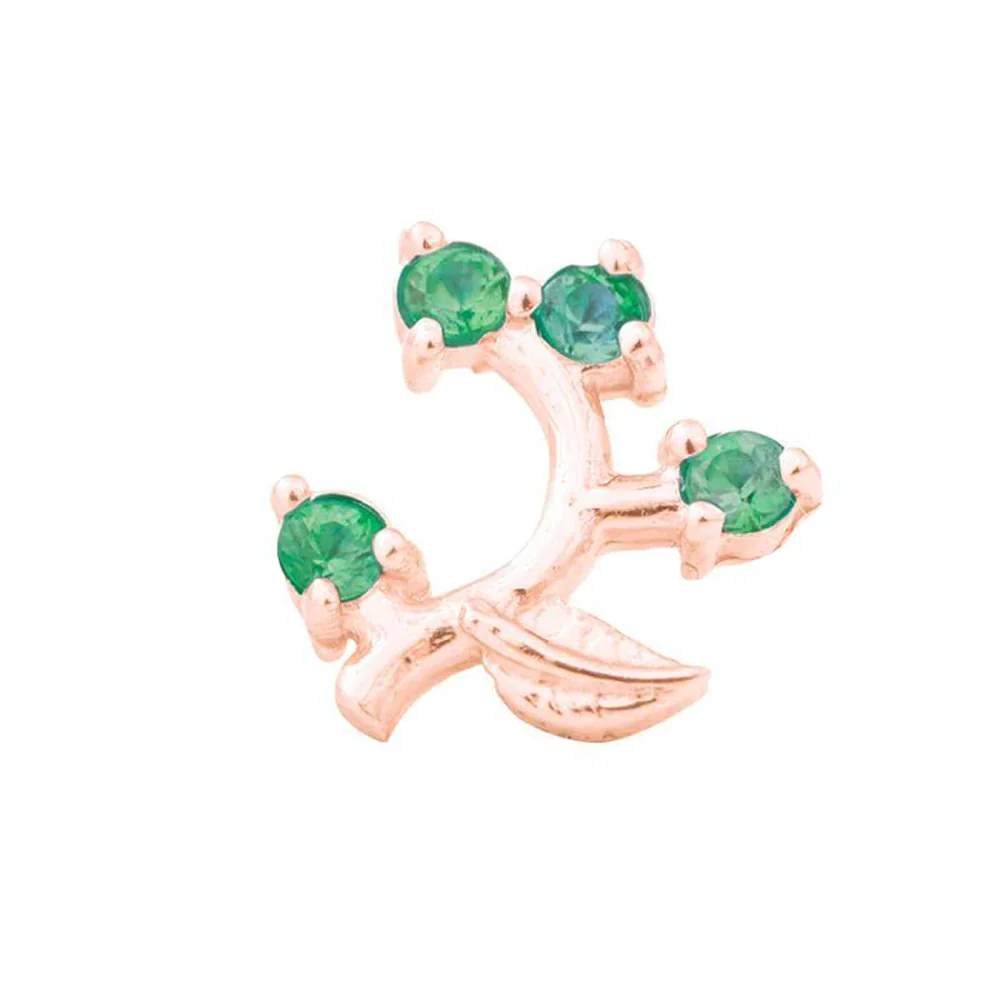 threadless: Frond Pin in Gold with Gemstones - Image 17