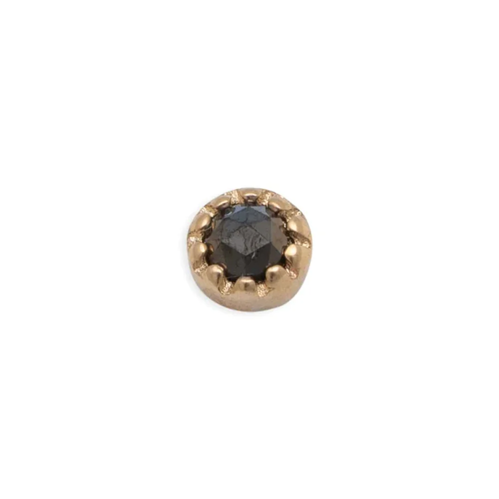 threadless: "Georgina" Pin in Gold with Gemstone - Image 2