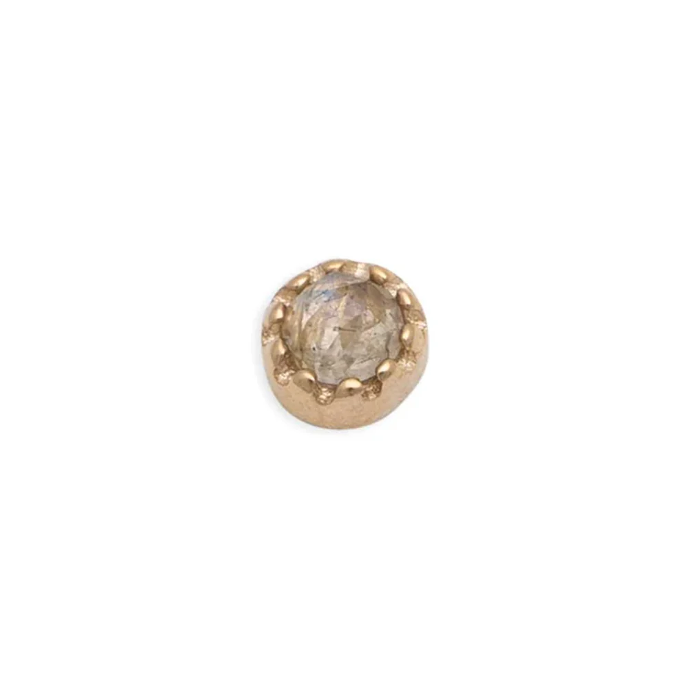 threadless: "Georgina" Pin in Gold with Gemstone - Image 7