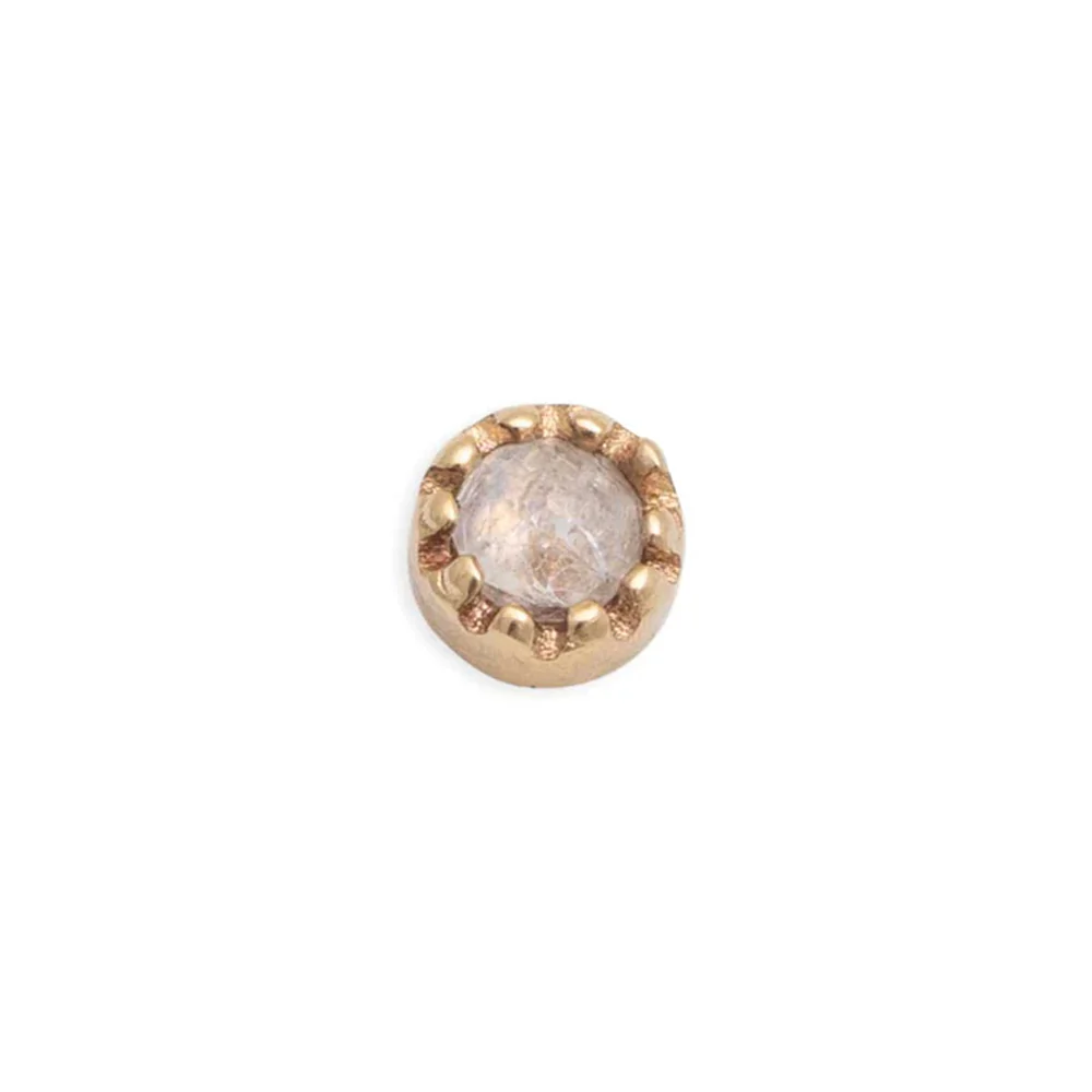 threadless: "Georgina" Pin in Gold with Gemstone - Image 9
