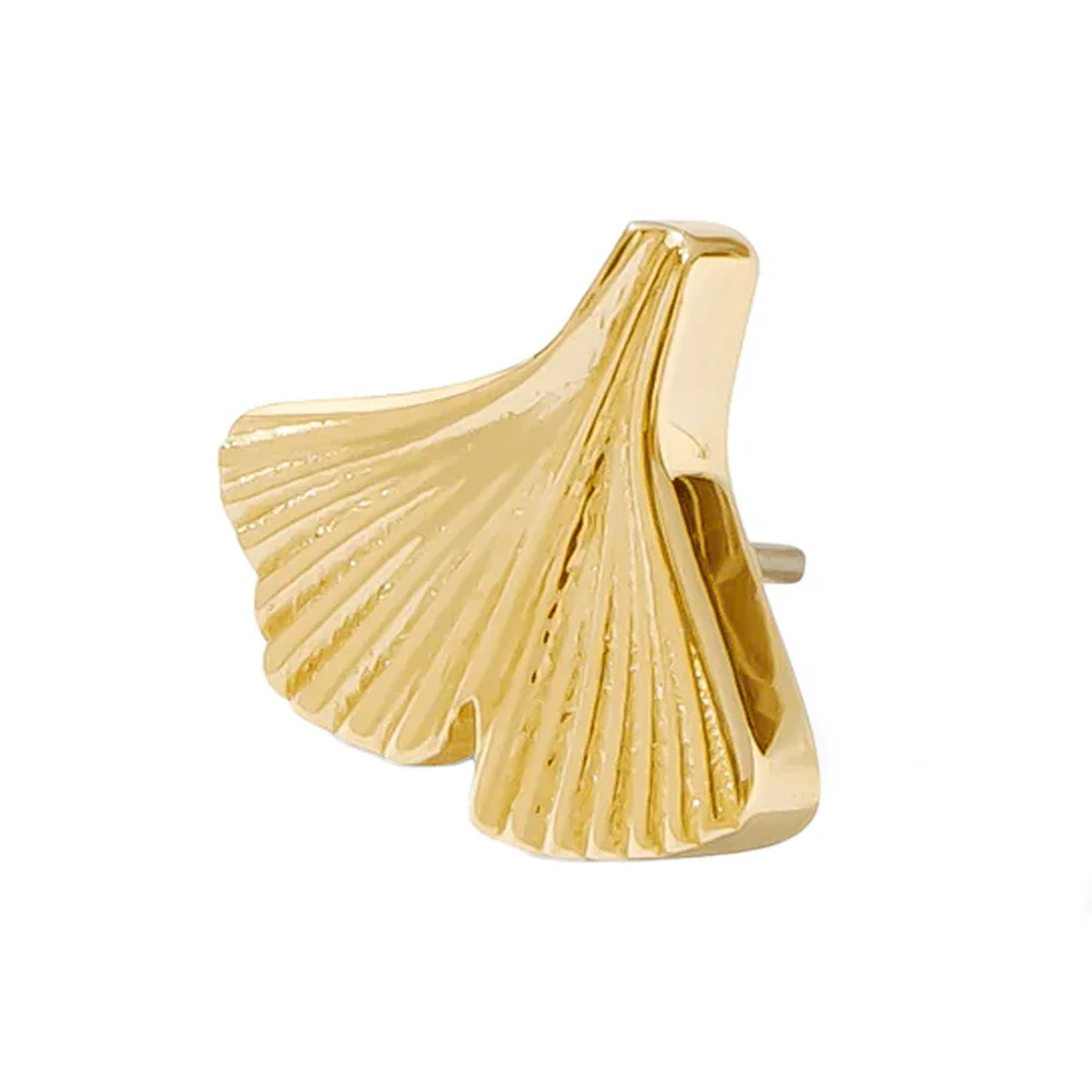 threadless: Ginkgo Pin in Gold - Image 2