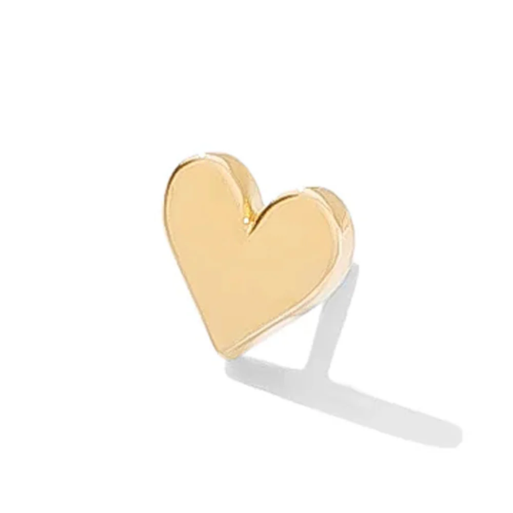 threadless: Hearts Pin in Gold - Image 2