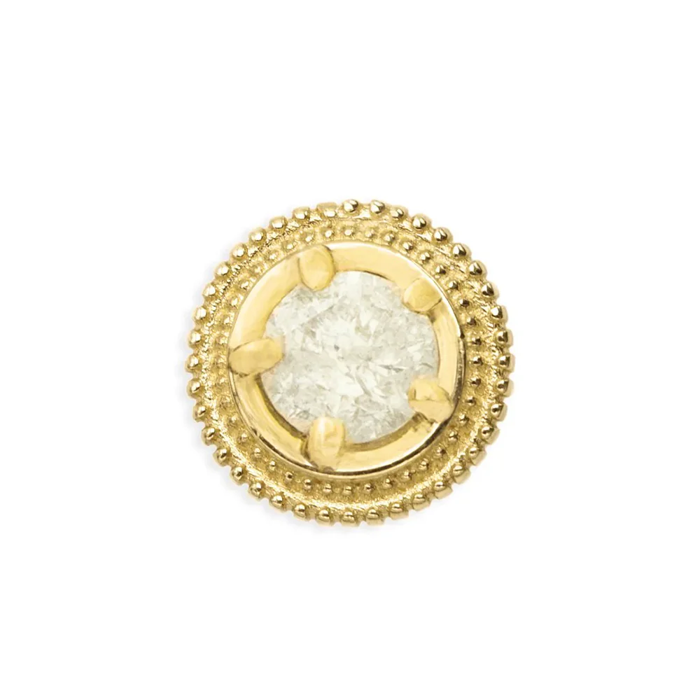 threadless: "Hypnotize" Pin in Gold with Gemstone - Image 4