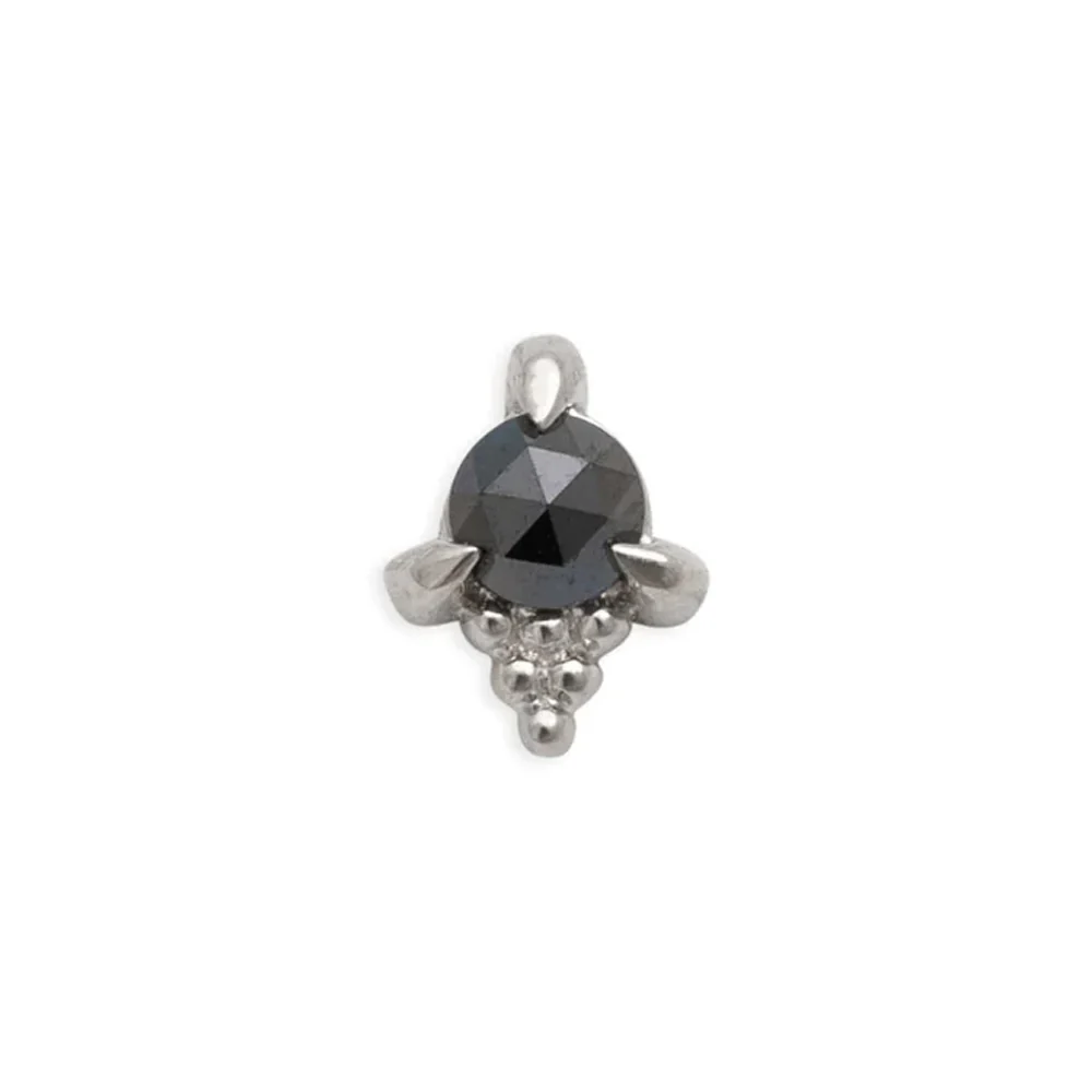 threadless: "Jolene" Pin in Gold with Gemstone - Image 4