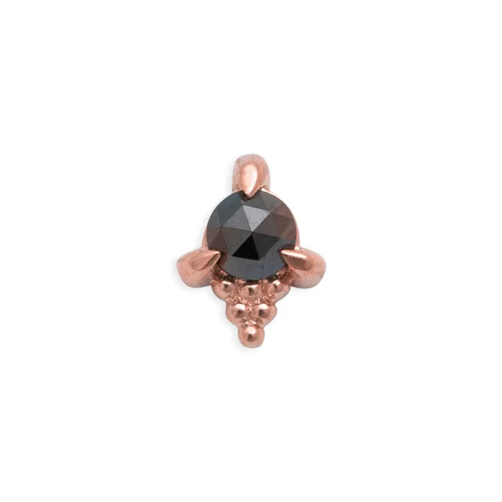 threadless: "Jolene" Pin in Gold with Gemstone - Image 5