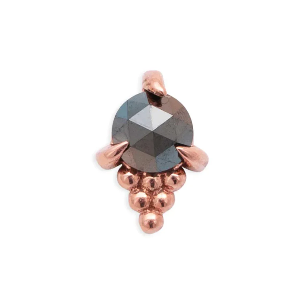 threadless: "Jolene" Pin in Gold with Gemstone - Image 8