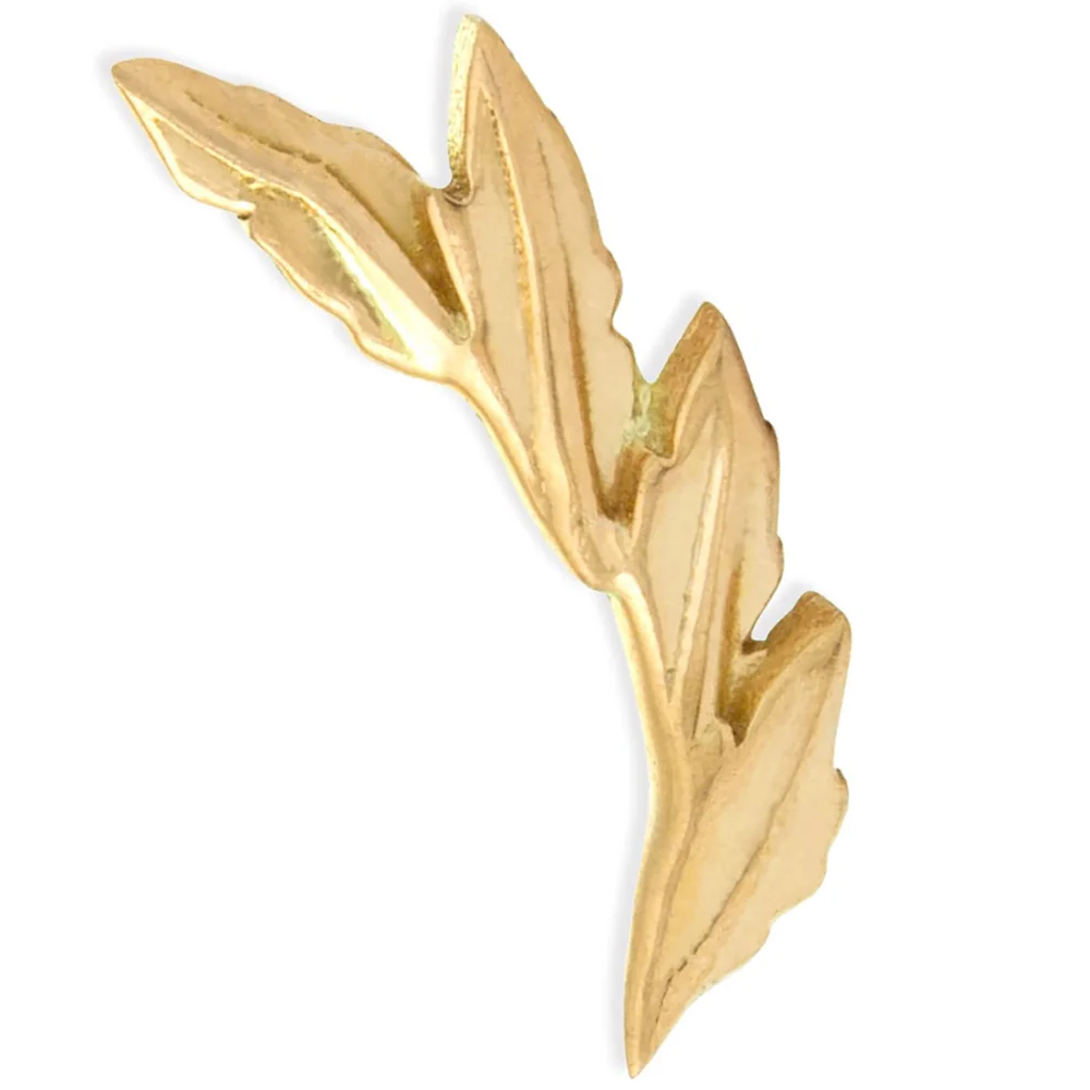 threadless: Laurel Pin in Gold - Image 4