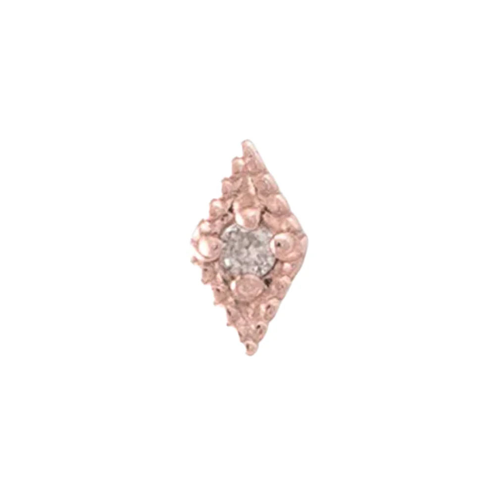 threadless: Luck Pin in Gold with Gemstone - Image 3