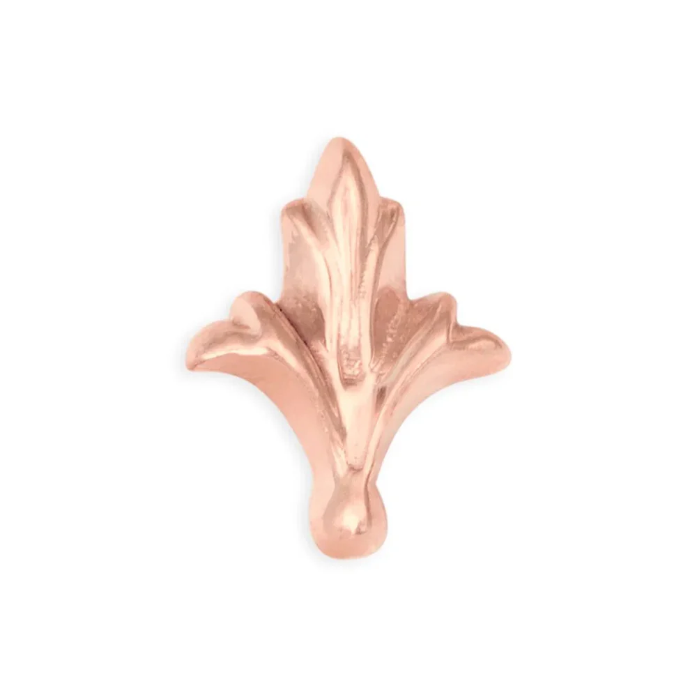 threadless: "Lush" Pin in Gold - Image 3