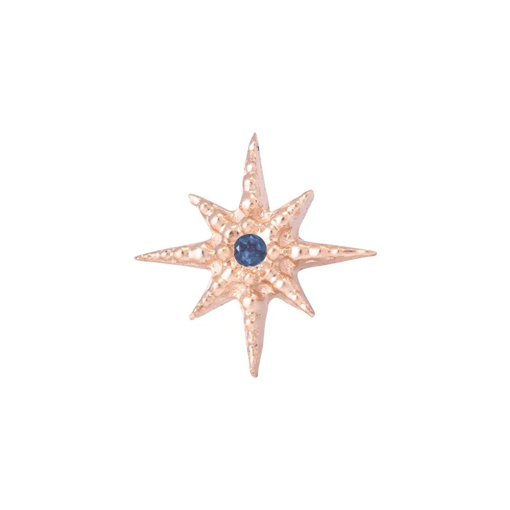 threadless: Lustre Pin in Gold with Gemstone - Image 11