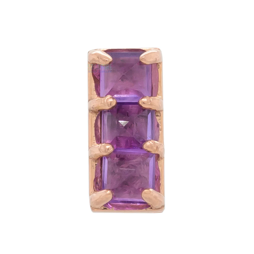 threadless: Shade Pin in Gold with Gemstones - Image 3