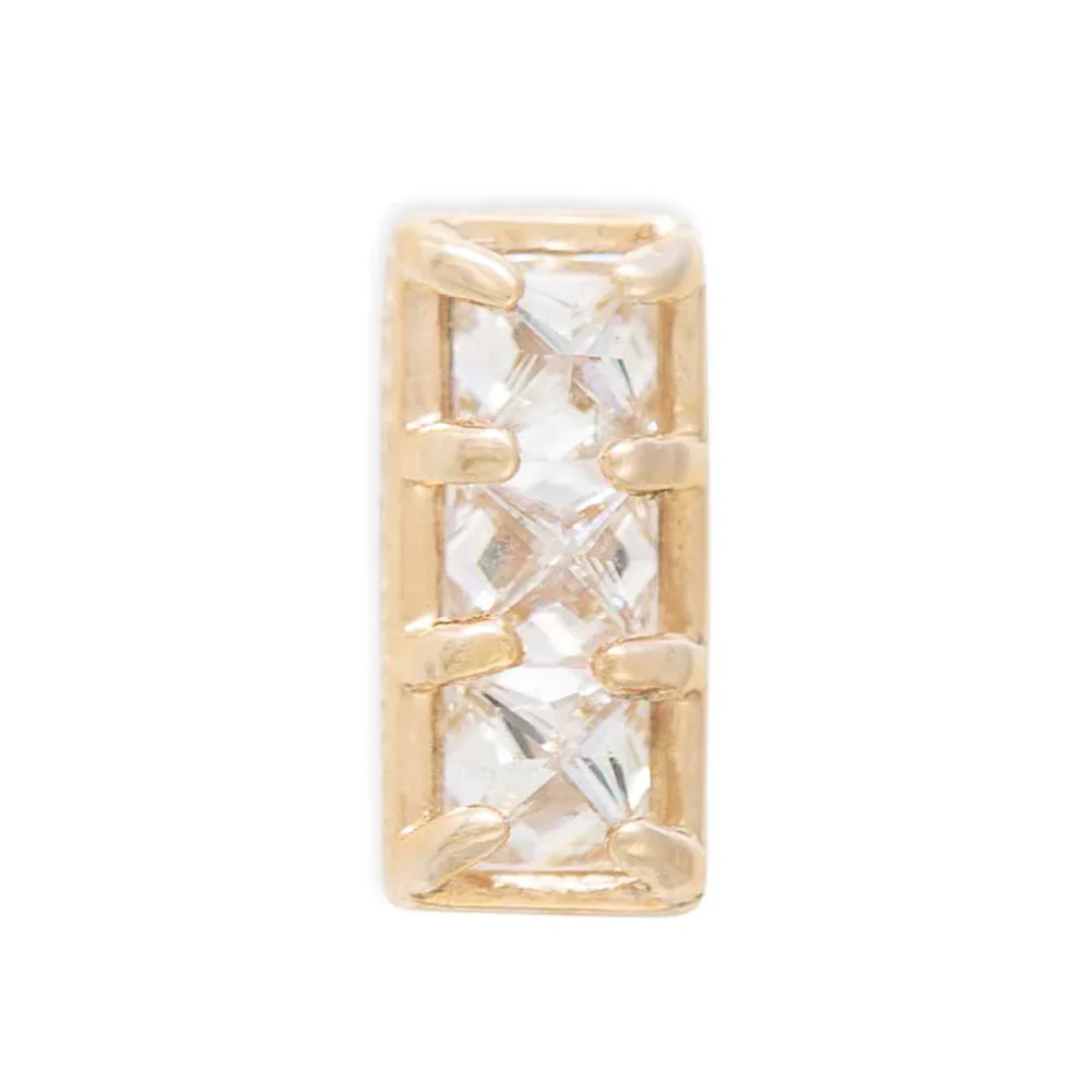 threadless: Shade Pin in Gold with Gemstones - Image 4