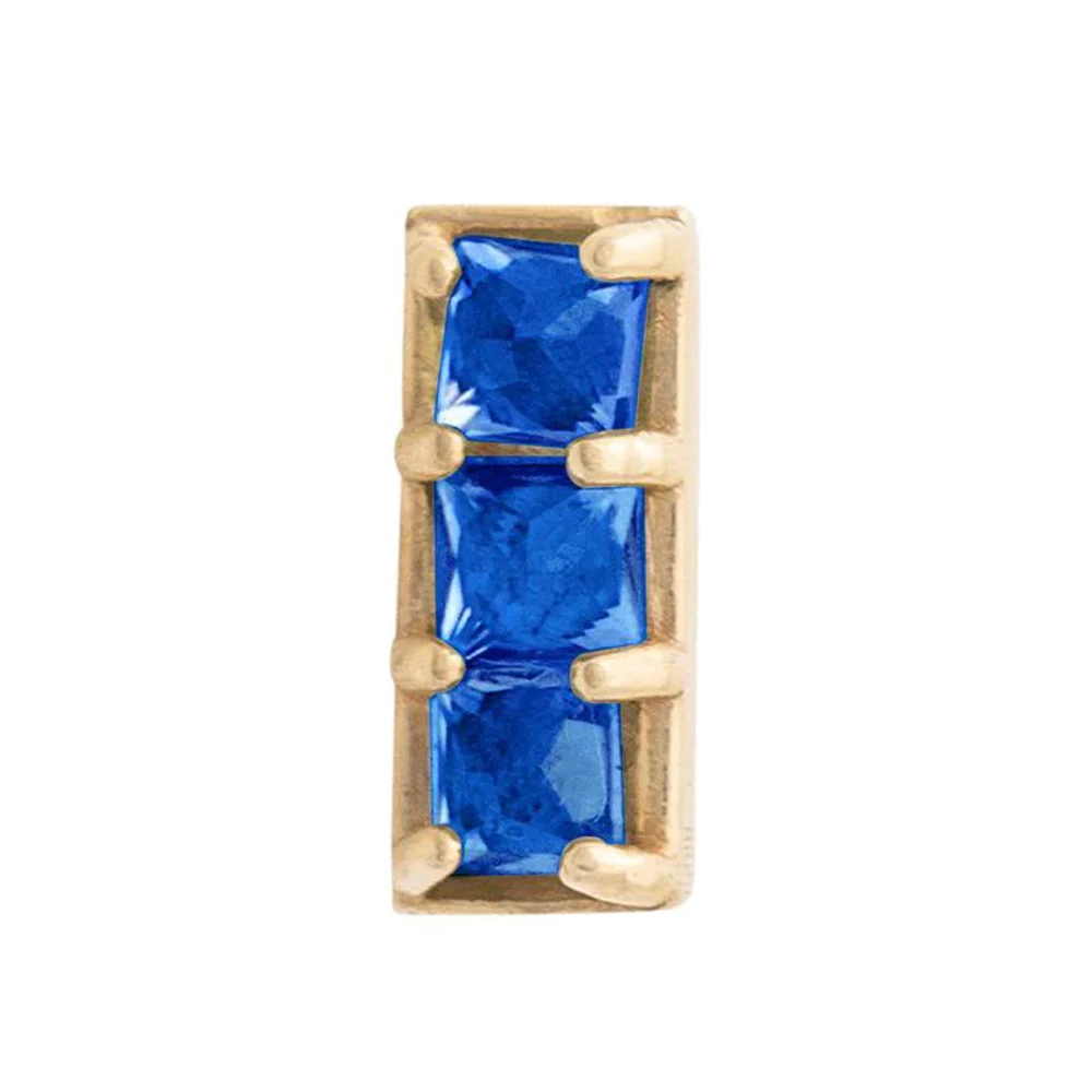 threadless: Shade Pin in Gold with Gemstones - Image 5