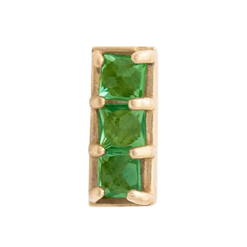 threadless: Shade Pin in Gold with Gemstones - Image 7