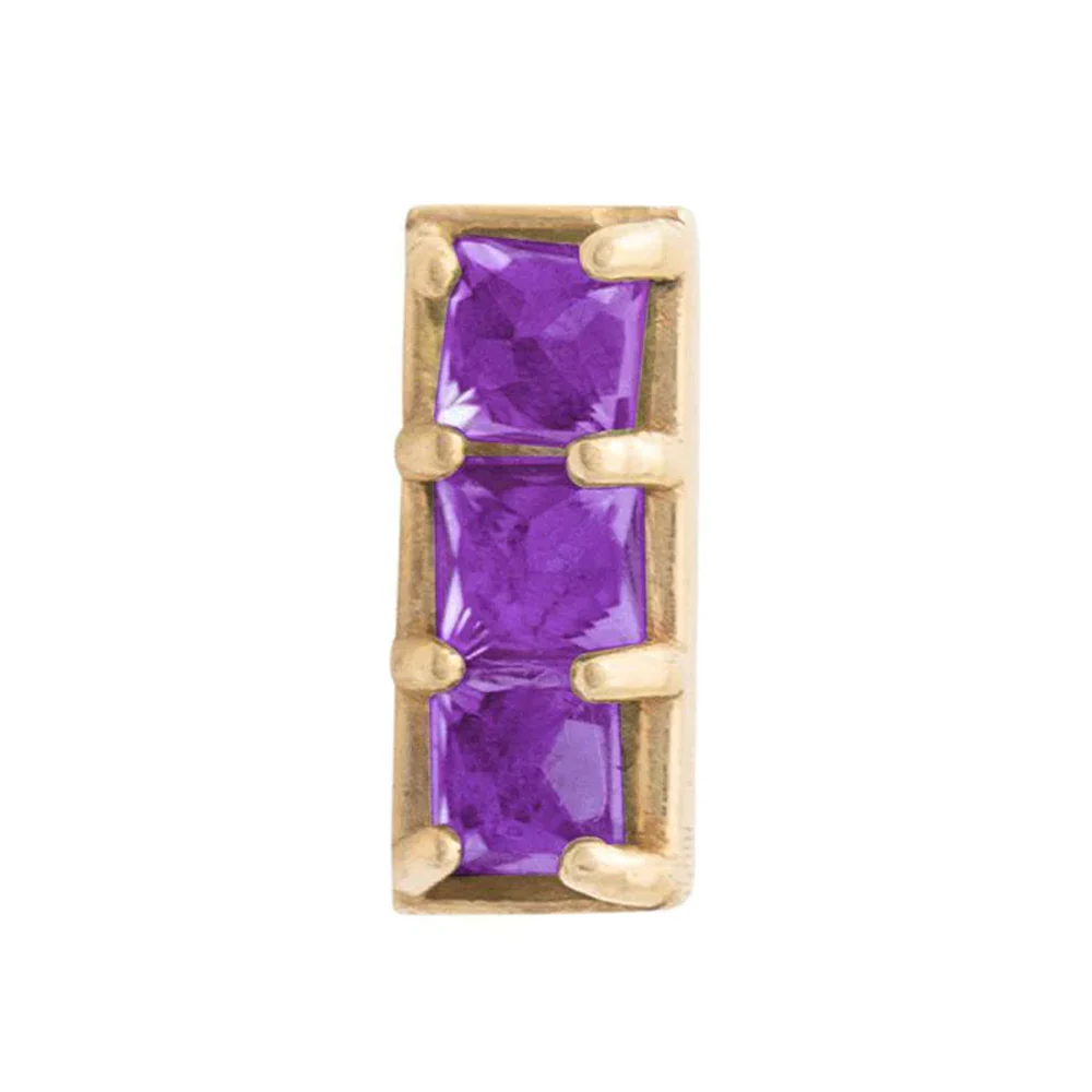 threadless: Shade Pin in Gold with Gemstones - Image 8