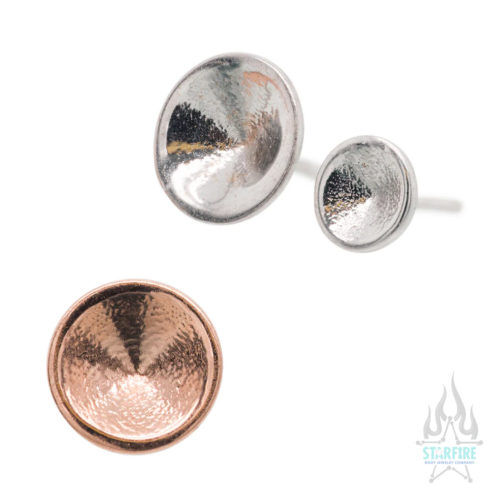 threadless: "Singing Bowl" Pin in Gold