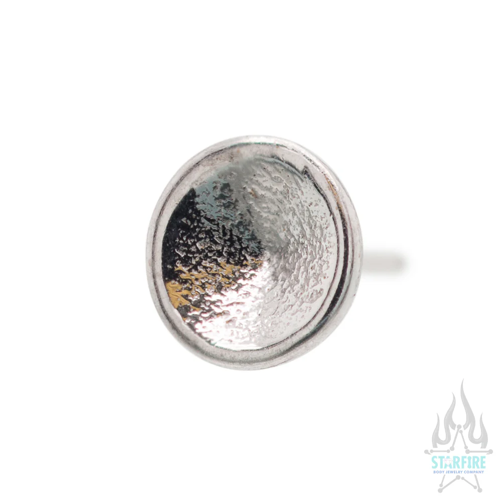 threadless: "Singing Bowl" Pin in Gold - Image 4