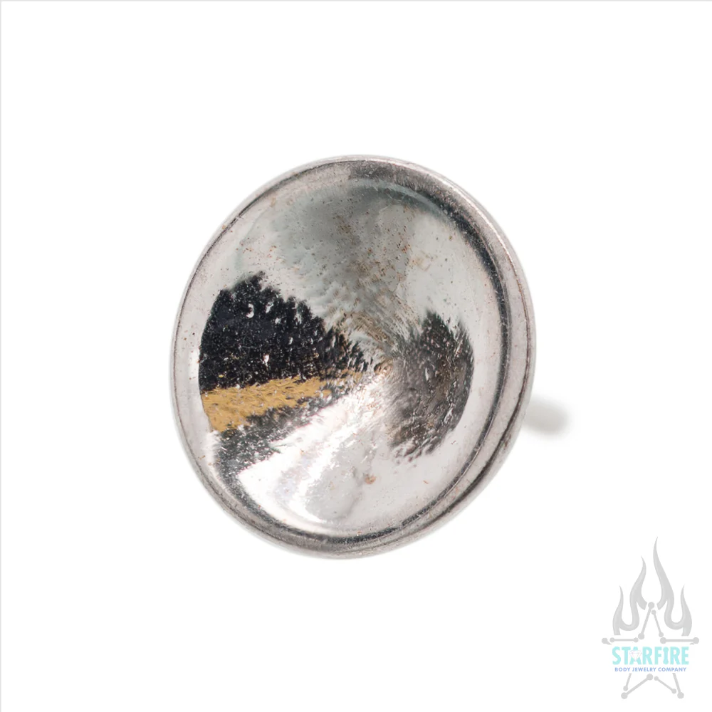 threadless: "Singing Bowl" Pin in Gold - Image 5