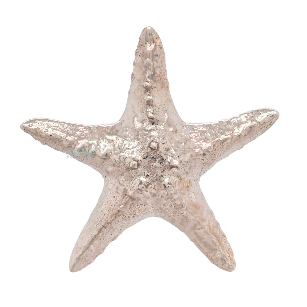 threadless: Starfish Pin in Gold - Image 5
