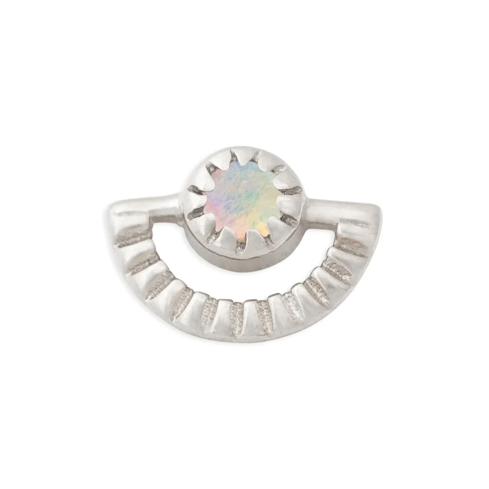 threadless: Sun Rays Pin in Gold with Gemstone - Image 10