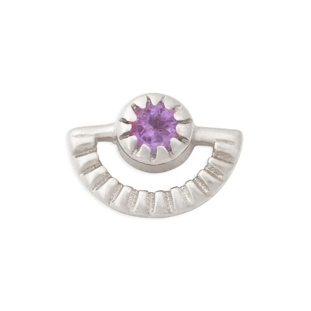 threadless: Sun Rays Pin in Gold with Gemstone - Image 23