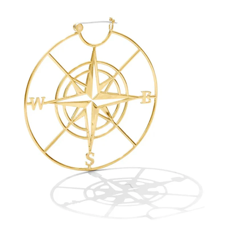 "Voyage" Hoop Earrings - Image 2