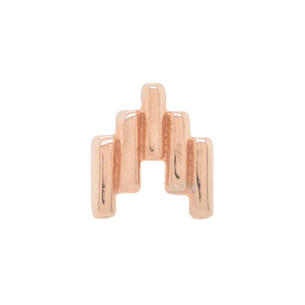 threadless: "Arcade" Pin in Gold - Image 4