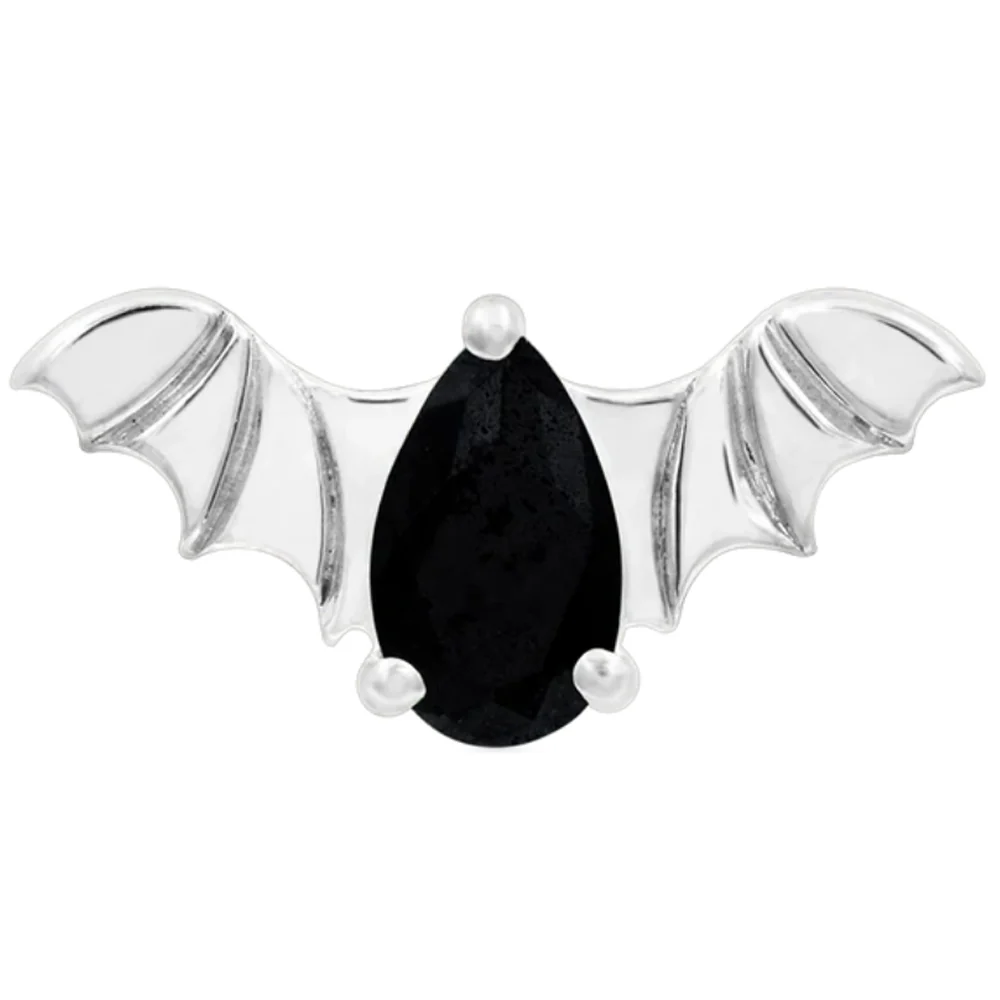 threadless: Bat End in Gold with CZ - Image 14