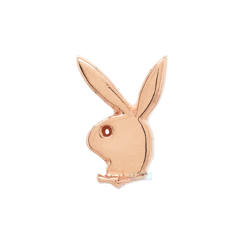 threadless: "Bunny Head" End in Gold - Image 2