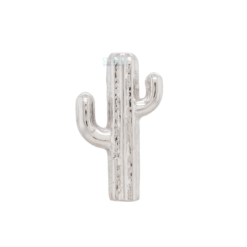 threadless: Cactus Pin in Gold - Image 7